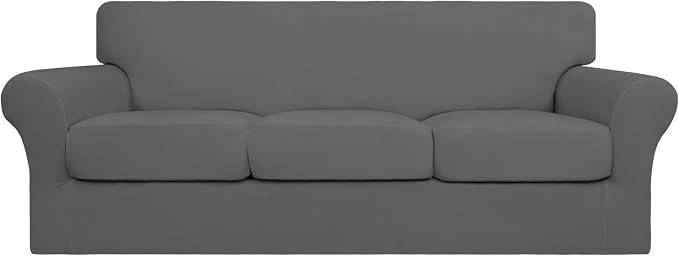 Easy-Going 4 Pieces Stretch Soft Couch Cover by Easy-Going