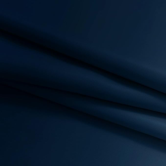 Yakamok Blue and Greyish White Ombre Curtains, Room Darkening Gradient Color - Image 6