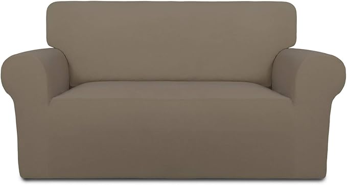 PureFit Super Stretch Sofa Slipcover – Spandex Non Slip Soft Couch Sofa Cover by PureFit