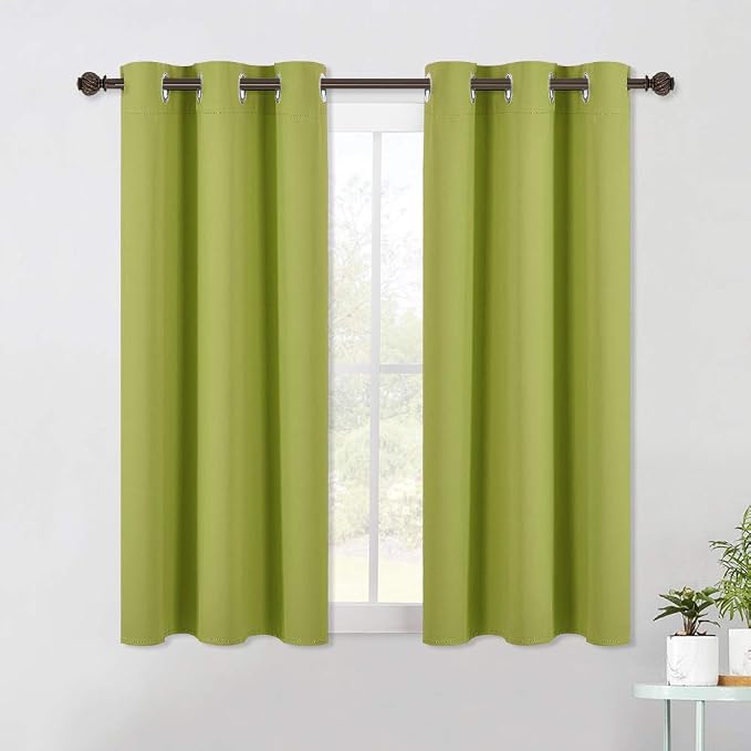 NICETOWN Blackout Window Curtains 60 inch Length 2 Panels, 34 x 60 Inch by NICETOWN