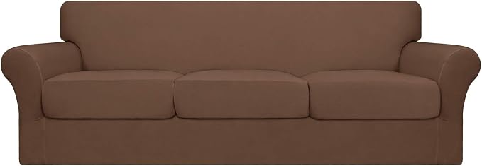 Easy-Going 4 Pieces Oversized Stretch Soft Couch Cover by Easy-Going