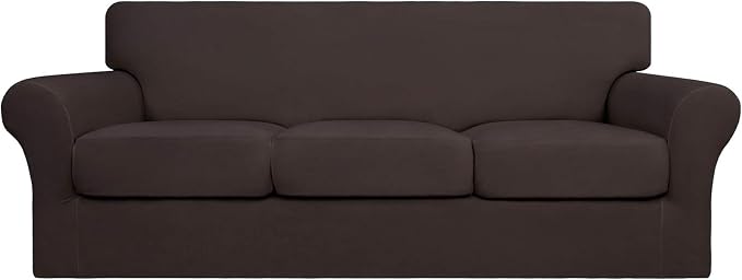 Easy-Going 4 Pieces Stretch Soft Couch Cover by Easy-Going