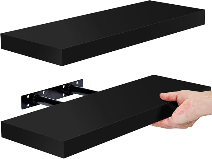 Sorbus Floating Shelves for Wall – 16 Inch Floating Shelf for Kitchen, Living - Image 9