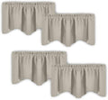 NICETOWN 18 Inch Length Short Curtain Valances Privacy by NICETOWN