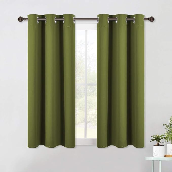 NICETOWN Blackout Window Curtains 60 inch Length 2 Panels, 34 x 60 Inch by NICETOWN