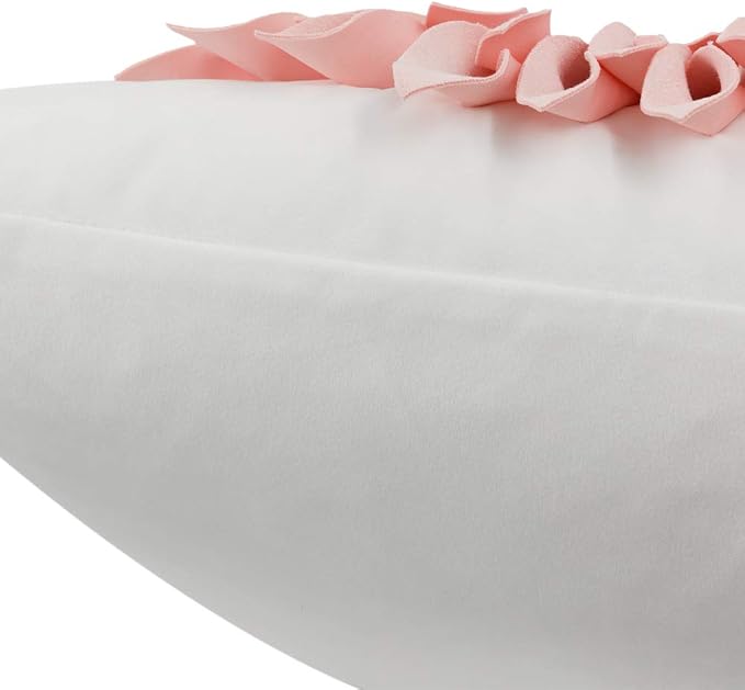 OiseauVoler 3D Sunflower Handmade Throw Pillow Covers Decorative Pink - Image 5
