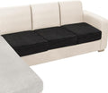 NAISI Couch Cushion Covers 3 Pieces Velvet Stretch Sofa Seat Covers or Backrest by NAISI