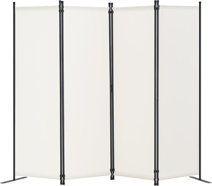VEVOR Room Divider, 4 Panel Room Dividers and Folding Privacy Screens, Fabric by VEVOR