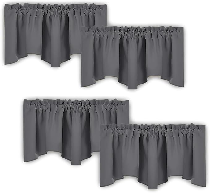 NICETOWN Scalloped Window Valances by NICETOWN