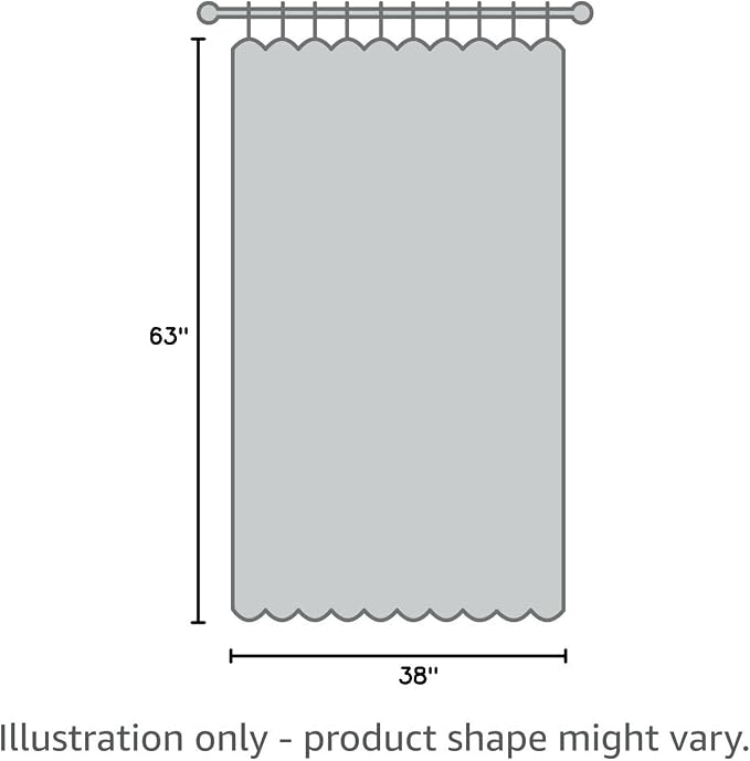 BGment Room Darkening Curtains 63 Inches Long - Image 8