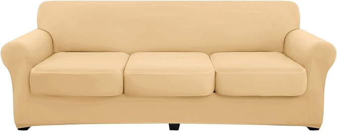 hyha Couch Cover, 4 Pieces, Sofa Slipcovers, by hyha