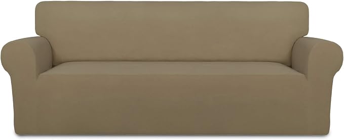 PureFit Super Stretch Sofa Slipcover – Spandex Non Slip Soft Couch Sofa Cover by PureFit
