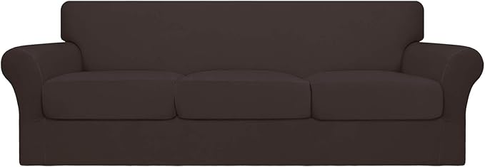 Easy-Going 4 Pieces Oversized Stretch Soft Couch Cover by Easy-Going