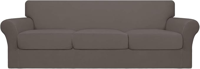 Easy-Going 4 Pieces Oversized Stretch Soft Couch Cover by Easy-Going