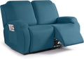 TAOCOCO Recliner Loveseat Slipcover, 2 Pieces Polyester Fabric Stretch Sofa by TAOCOCO