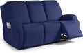 TAOCOCO Recliner Sofa Slipcover, 3 Pieces Polyester Fabric Stretch Sofa Covers by TAOCOCO