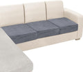 NAISI Couch Cushion Covers 3 Pieces Velvet Stretch Sofa Seat Covers or Backrest by NAISI
