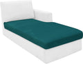 MAXIJIN 1 Piece Velvet Chaise Cover Stretch Sectional Couch Covers by MAXIJIN
