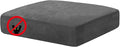 MAXIJIN Velvet Stretch Cushion Cover Fitted Couch Cushion Slipcovers 1 Pack Arm by MAXIJIN