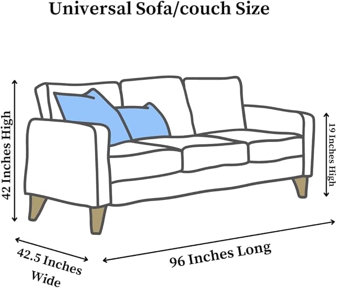 Evelots Clear Couch Cover - Image 2