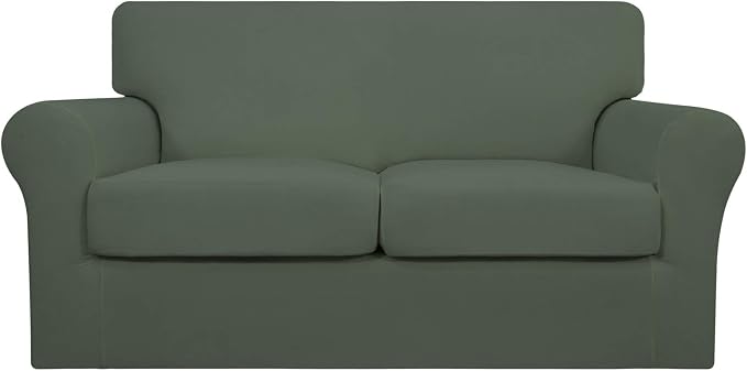 Easy-Going 3 Pieces Stretch Soft Couch Cover by Easy-Going