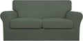 Easy-Going 3 Pieces Stretch Soft Couch Cover by Easy-Going