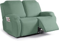 TAOCOCO Recliner Loveseat Slipcover, 2 Pieces Polyester Fabric Stretch Sofa by TAOCOCO