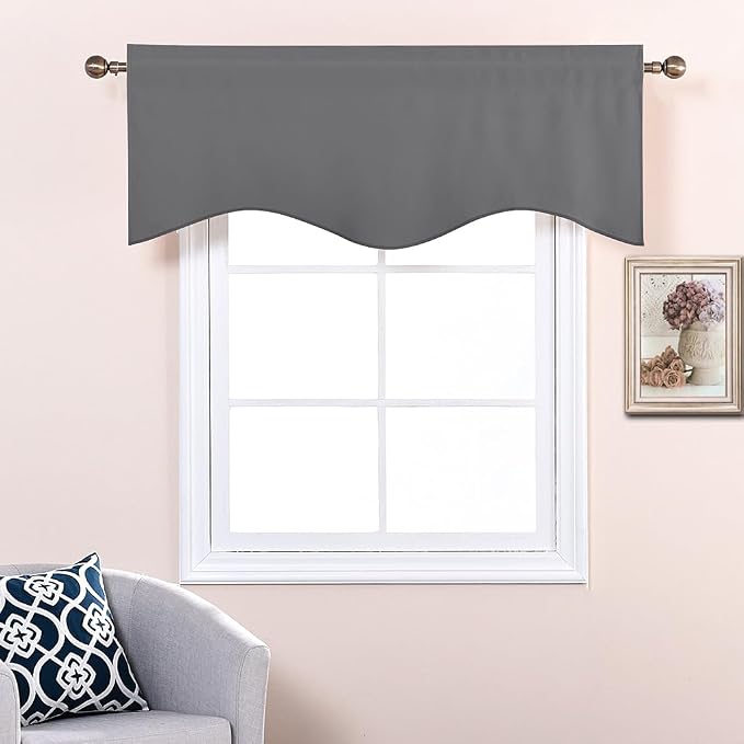 NICETOWN Scalloped Window Valances - Image 4