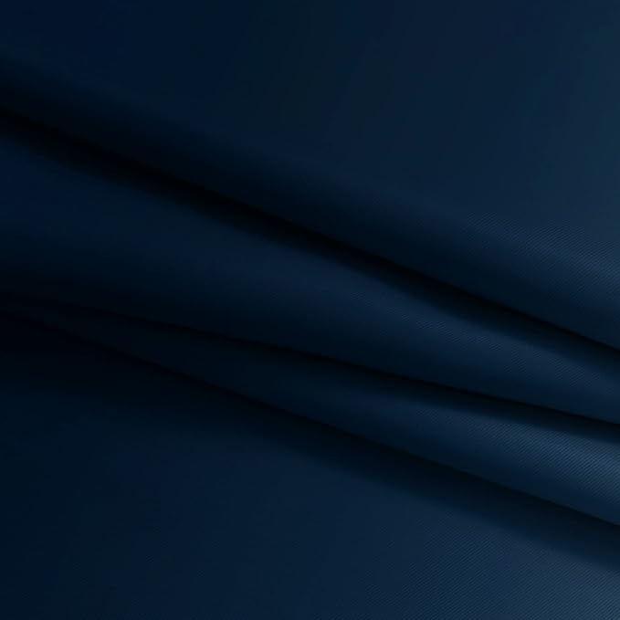 Yakamok Blue and Greyish White Ombre Curtains, Room Darkening Gradient Color - Image 6