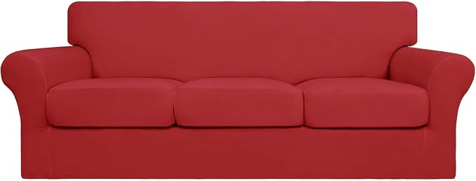 Easy-Going 4 Pieces Stretch Soft Couch Cover by Easy-Going