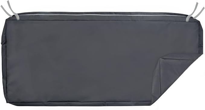 NettyPro Outdoor Patio Bench Swing Loveseat Cushion Cover, Water Resistant UV by NettyPro