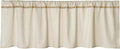 Cotton Linen Valance for Windows by Oindec
