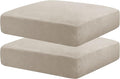 MAXIJIN Velvet Stretch Seat Cushion Covers Couch Cushion Cover by MAXIJIN