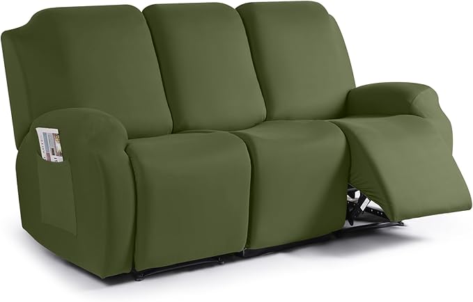 TAOCOCO Recliner Couch Covers 3 Pieces, Stretch Sofa Covers by TAOCOCO