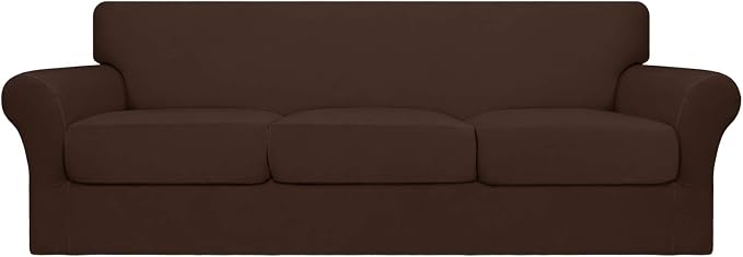 Easy-Going 4 Pieces Oversized Stretch Soft Couch Cover by Easy-Going