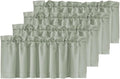 H.VERSAILTEX 4 Panels Blackout Valances by HVERSAILTEX