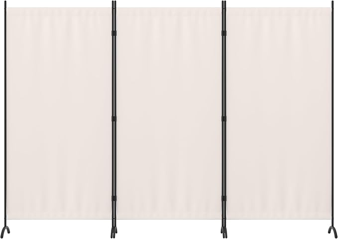 3 Panel Room Divider 6 Ft Folding Screen Room Dividers - Image 9