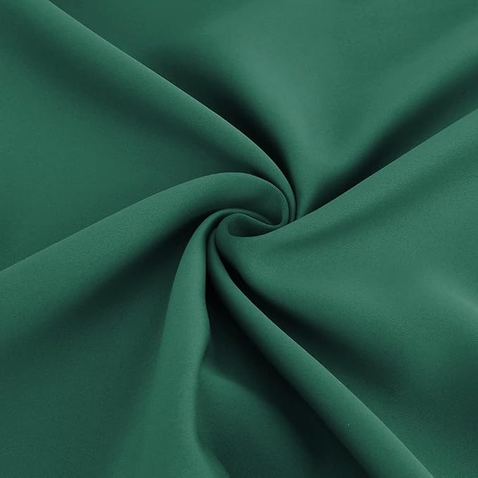 Diraysid Green Grommet Blackout Curtains - Image 8