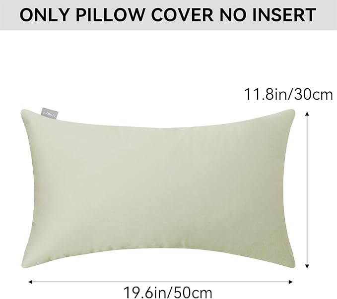 Thmyo 4-Pack 100% Cotton Christmas/Halloween Lumbar Comfortable Solid - Image 7