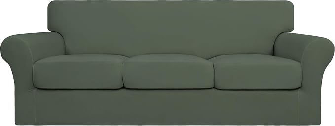 Easy-Going 4 Pieces Stretch Soft Couch Cover by Easy-Going