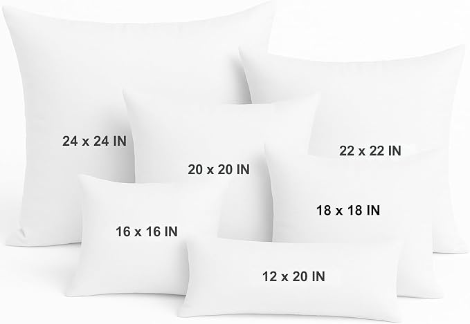 LANE LINEN 20x20 Throw Pillow Insert - Image 8