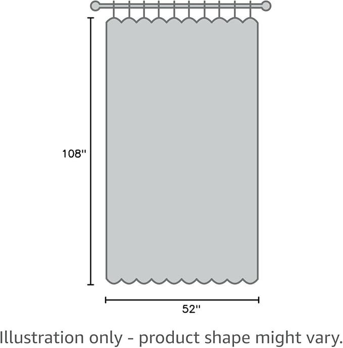 MIULEE Velvet Curtains 108 inches Long 2 Panels - Image 8
