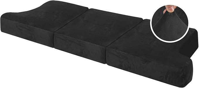 H.VERSAILTEX Stretch Velvet 3 Piece T Cushion Sofa Slipcovers - Image 9