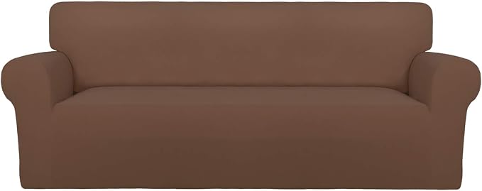 PureFit Super Stretch Sofa Slipcover – Spandex Non Slip Soft Couch Sofa Cover by PureFit
