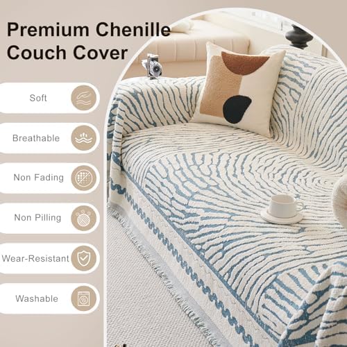 ROOMLIFE Thicked Striped Couch Cover - Image 6