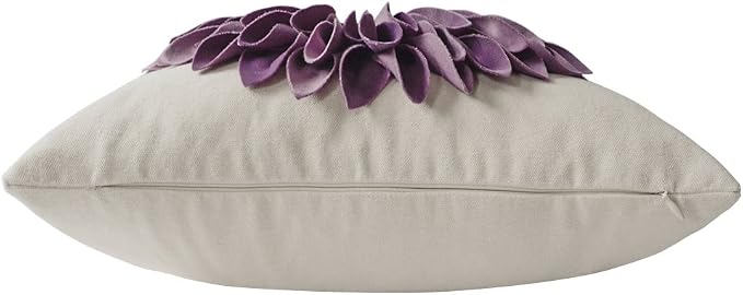 OiseauVoler Decorative Throw Pillow Covers 18x18 Inches 3D Flower Cushion Cases - Image 6