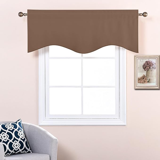 NICETOWN Blackout Valance Window Tier - Image 4