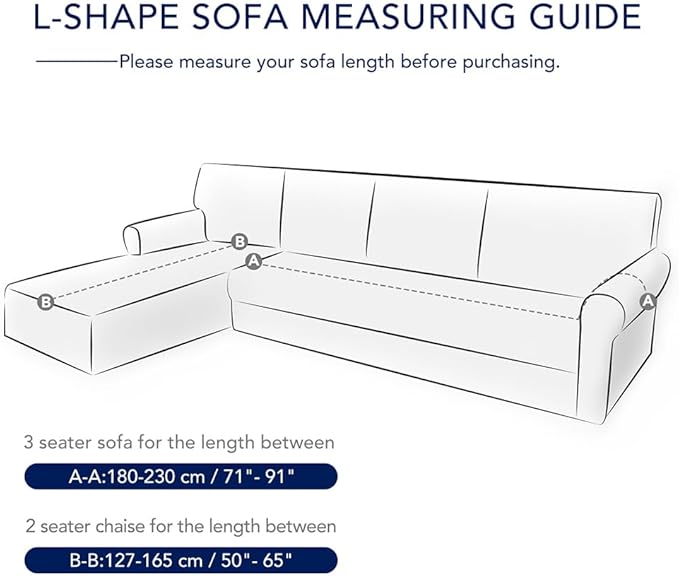 PureFit Super Stretch Sectional Couch Covers - Image 6