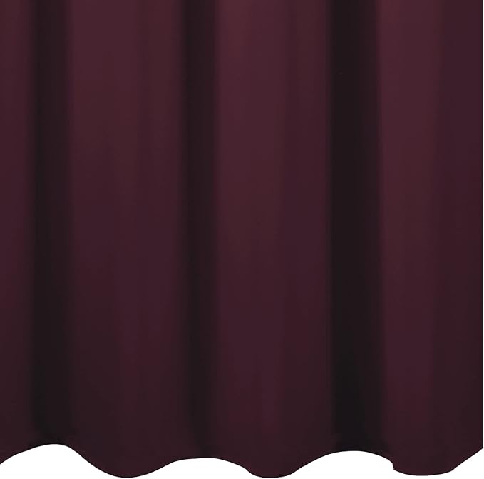 LEMOMO Burgundy Red Thermal Blackout Curtains/38 x 63 Inch/Set of 2 Panels Room - Image 8