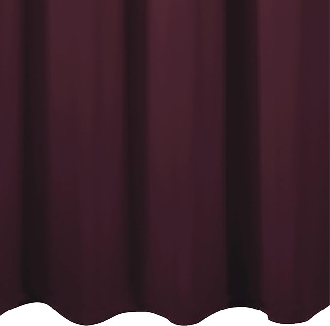LEMOMO Burgundy Red Thermal Blackout Curtains/42 x 84 Inch/Set of 2 Panels Room - Image 9